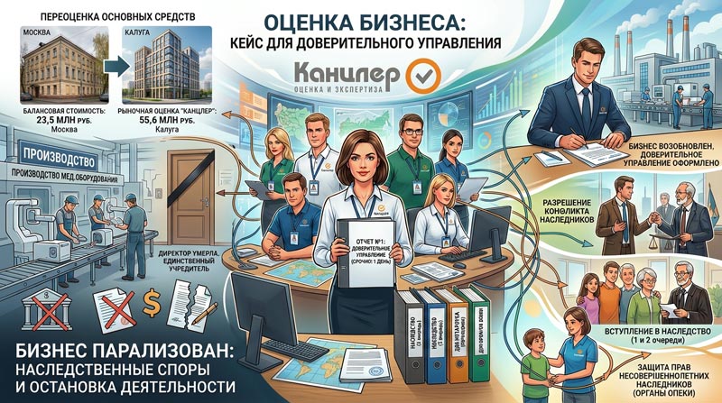 оценка бизнеса для доверительного управления