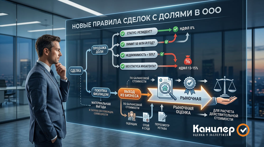 Новые правила сделок с долями в ООО: как считать налоги и не потерять деньги при выходе из бизнеса